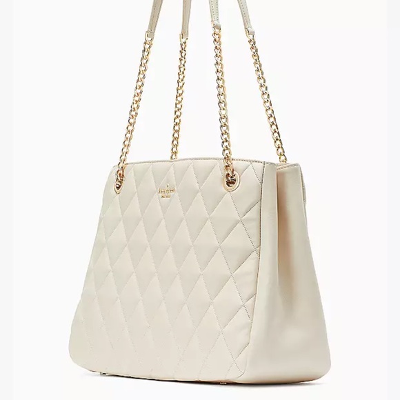 Kate Spade Carey Tote
COLOR:
Parchment
NWT - Picture 3 of 16